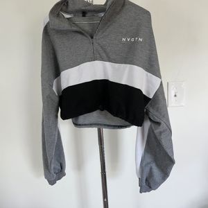 NVGTN Cropped Quarter zip - size large